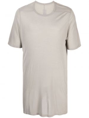 Μπλούζα με στρογγυλή λαιμόκοψη Rick Owens γκρι