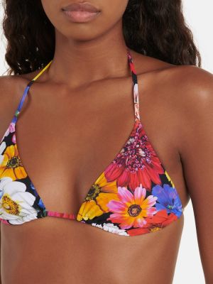 Bikini s cvetličnim vzorcem Dolce&gabbana