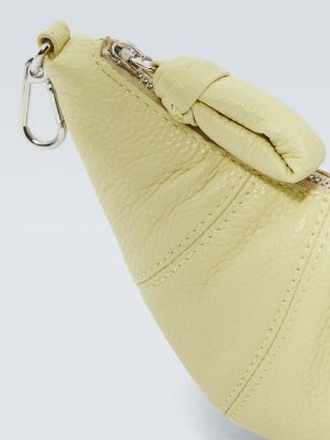 Kožená peňaženka Lemaire žltá