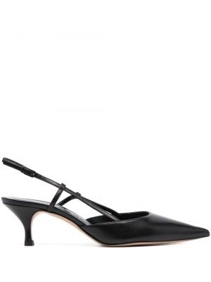 Pumpar med remmar med slingback Casadei svart