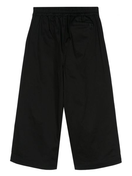 Spodnie bawełniane Loewe czarne