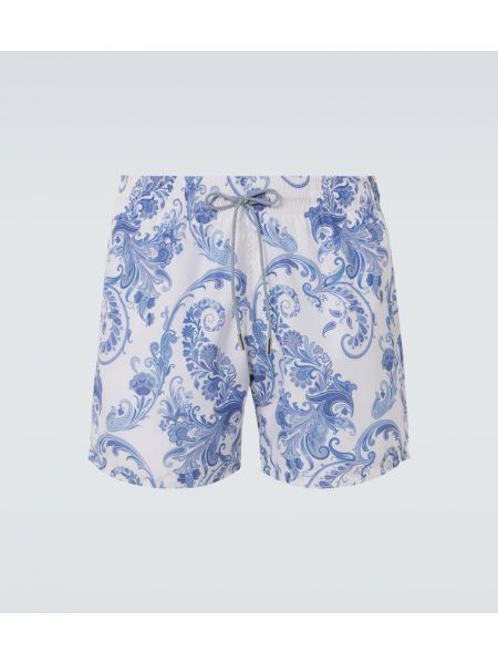 Boxershorts med paisley mønster Etro blå