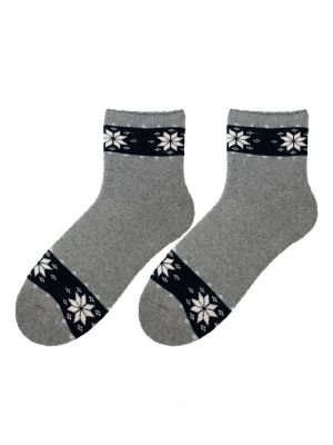 Меланжеві шкарпетки Bratex сірі