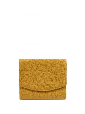 Peňaženka Chanel Pre-owned béžová