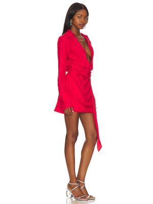 Mini-abito di seta Gauge81 rosso