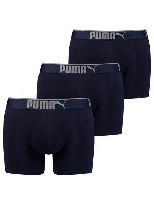 Боксеры Puma Premium Sueded Cotton 3 шт синий