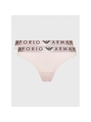Chiloți brazilieni Emporio Armani Underwear roz