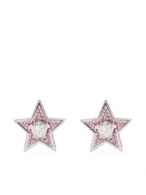 Със звездички обеци с кристали Versace