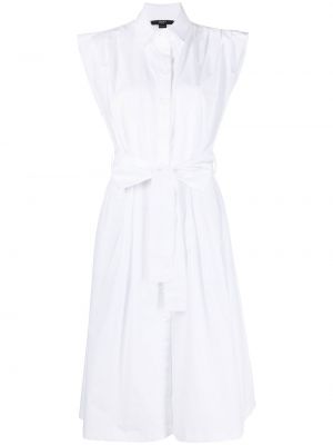 Pamučna haljina Seventy bijela