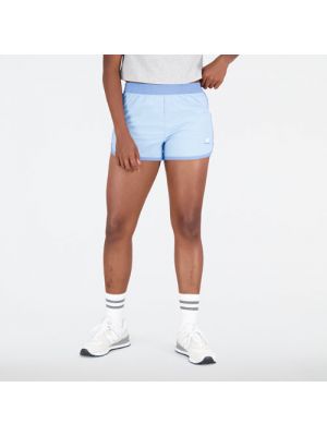 Geflochtene nylon shorts New Balance blau