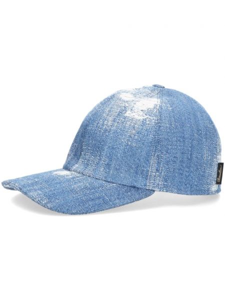 Kepurė su snapeliu Borsalino mėlyna