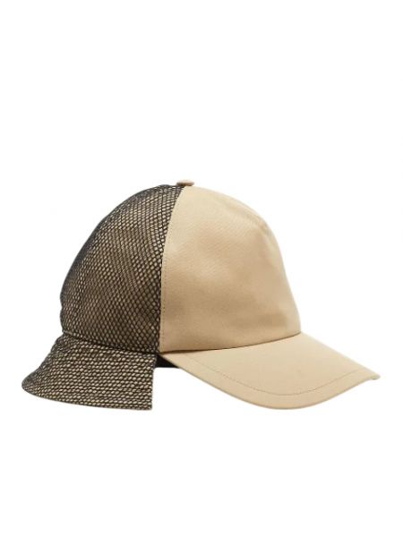 Beżowa czapka z siateczką Burberry Vintage