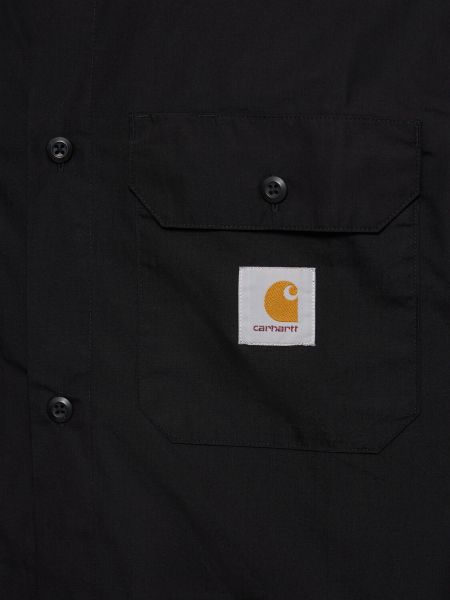 Риза с дълъг ръкав Carhartt Wip черно