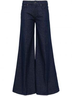 Zvonové džíny s vysokým pasem Dondup