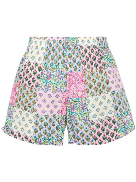 Shorts aus baumwoll Mc2 Saint Barth pink
