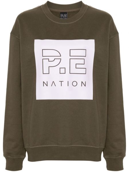 Dugi sweatshirt s printom P.e Nation