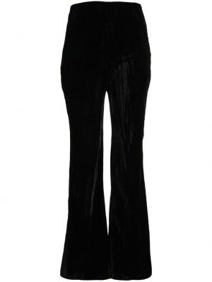 Aksamitne spodnie klasyczne Low Classic czarne