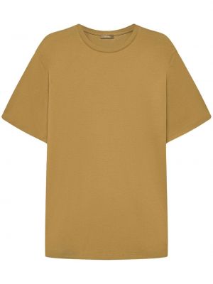 Bavlněné tričko jersey 12 Storeez hnědé