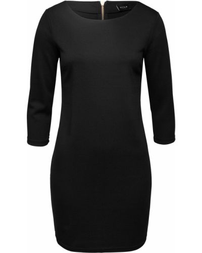 Košeľové šaty Vila čierna