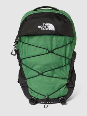 Plecak z nadrukiem The North Face zielony