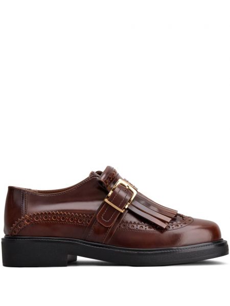 Læder brogues Tod's brun