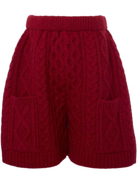 Bermudashortsit Jw Anderson punainen