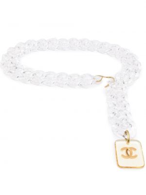 Cinturón Chanel Pre-owned blanco