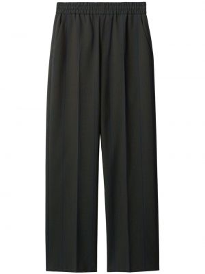 Rovné kalhoty Burberry šedé