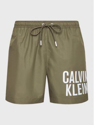 Kraťasy Calvin Klein Swimwear béžové