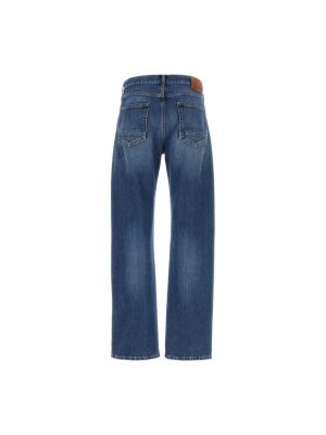 Straight jeans Alexander Mcqueen blau