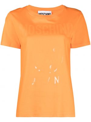 Camiseta Moschino naranja