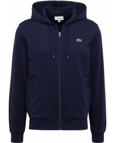 LACOSTE Tepláková bunda  námornícka modrá / biela / červená / zelená
