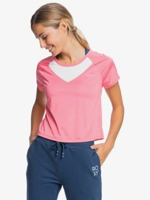 Αθλητική μπλούζα Roxy ροζ