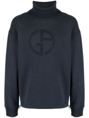 Vuneni džemper Giorgio Armani plava