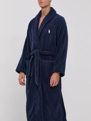Синий халат Polo Ralph Lauren