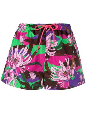 Geblümte shorts mit print Moncler pink