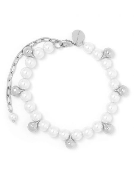 Perlen silberkette mit perlen Simone Rocha