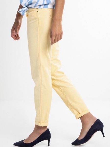 Spodnie Edc By Esprit żółte