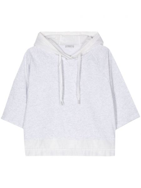 Hoodie avec manches courtes Peserico