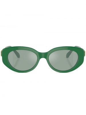 Sonnenbrille mit kristallen Swarovski grün