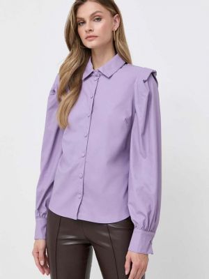 Рубашка Twinset фиолетовая