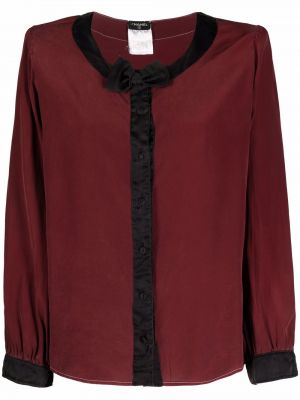 Копринена блуза с панделка Chanel Pre-owned