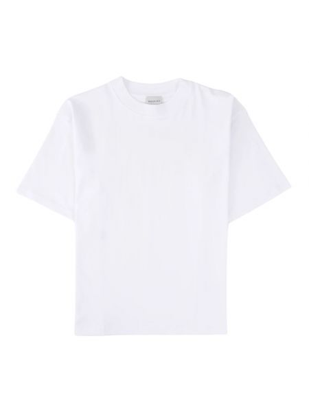 Oversize t-shirt mit rundem ausschnitt Birgitte Herskind weiß