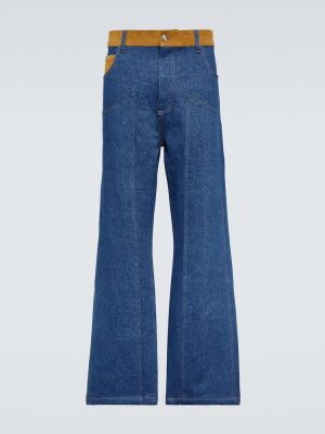 Straight leg jeans Wales Bonner blu