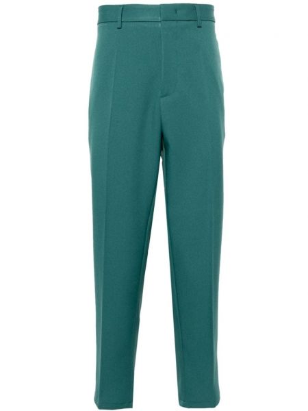Pantalon droit plissé Jil Sander vert