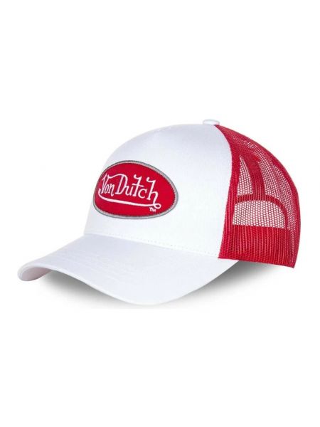 Czerwona czapka z daszkiem Von Dutch