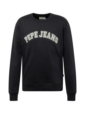 Μπλούζα Pepe Jeans μαύρο