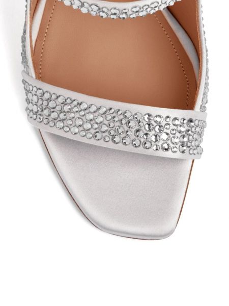 Satin pantolette Malone Souliers silber