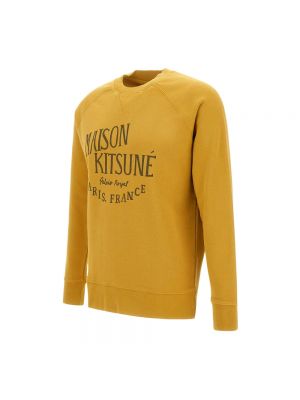 Bluza Maison Kitsune żółta