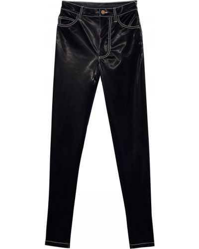 Pantalones rectos Marc Jacobs negro